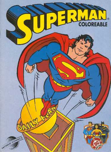 SUPERMAN COLOREABLE