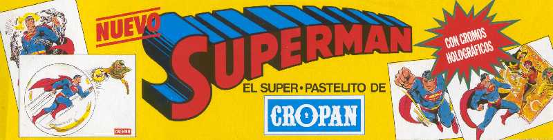 PASTELITOS DE SUPERMAN CROPAN