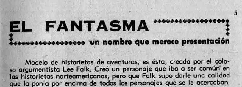 EL FANTASMA EN EDITORIAL DOLAR