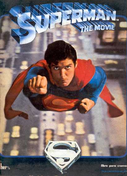 SUPERMAN THE MOVIE. CROMOS DE EDITORIAL FHER