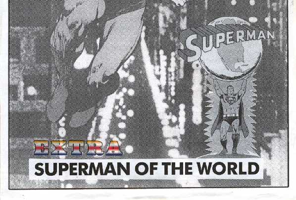 SUPERMAN OF THE WORLD