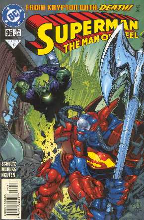 SUPERMAN MAN OF STEEL NO.96