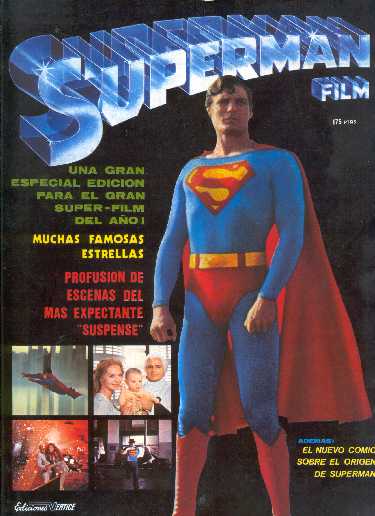 SUPERMAN FILM. PORTADA DE VERTICE