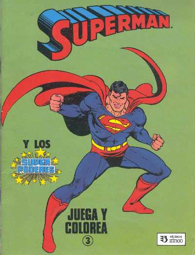 SUPERMAN COLOREABLE 3